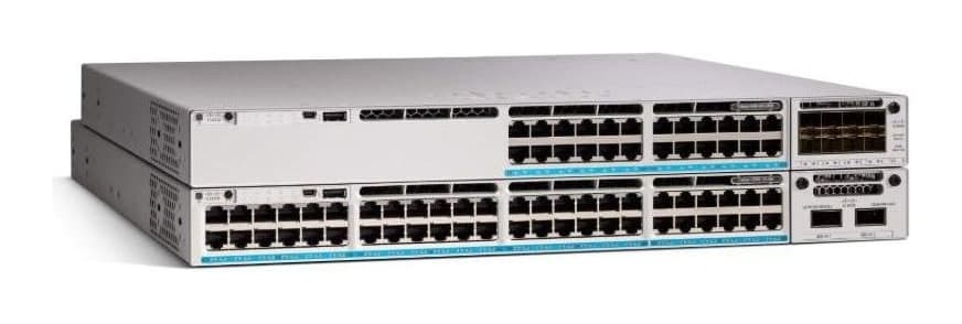 Cisco Catalyst 9300L Switch — 24× Gigabit PoE+, 4× 10G/1G Fixed Uplinks (C9300L-24P-4X-E)