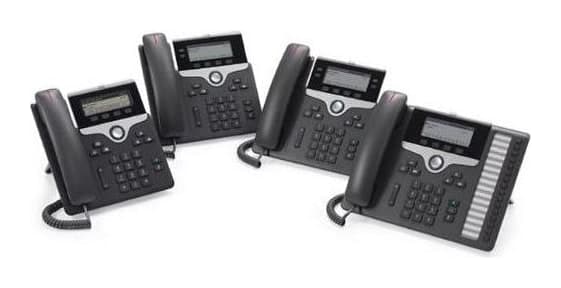 Cisco IP Phone 7821 — 2 Lines, 3.5" Display, PoE (CP-7821-K9)