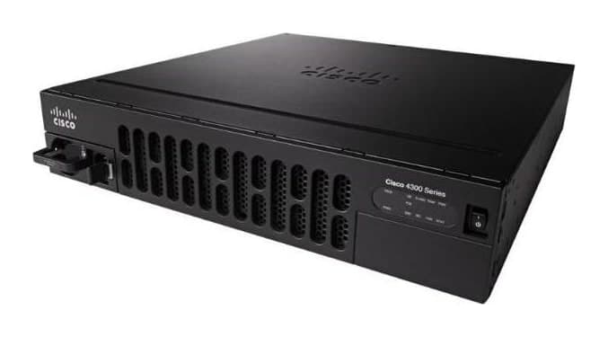Cisco ISR 4351 Integrated Services Router — 3× Gigabit WAN/LAN, 3× NIM, 2× SM-X (ISR4351/K9)