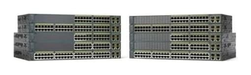 Cisco Catalyst 2960-Plus Switch — 24× Fast Ethernet PoE, 2× Gigabit/SFP, 370W PoE (WS-C2960+24PC-S)
