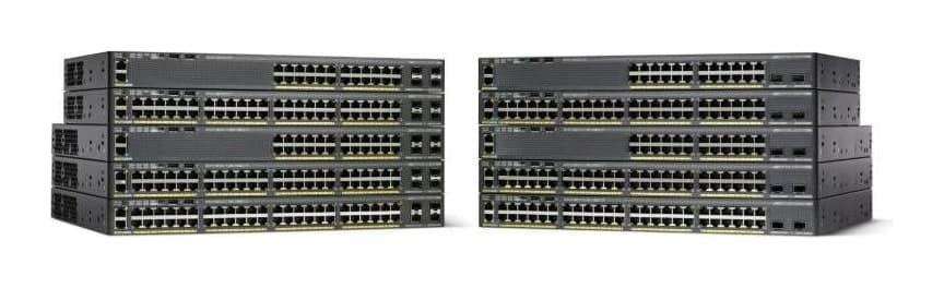 Cisco Catalyst 2960-X Switch — 24× Gigabit, 2× 10G SFP+ (WS-C2960X-24TD-L)
