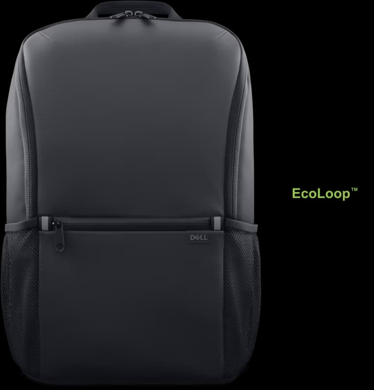Dell EcoLoop Backpack (CP3724) — 14–16" Laptop Backpack, Recycled Fabric