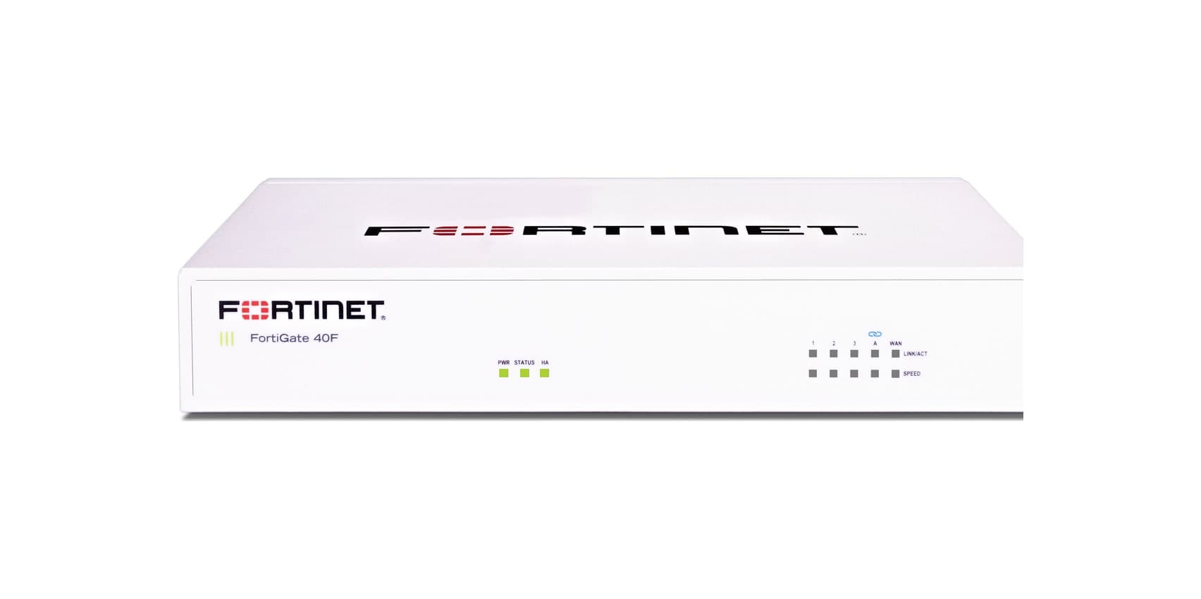 Fortinet FortiGate 40F Next-Generation Firewall — 5× GE RJ45, 600 Mbps Threat Protection (FG-40F)