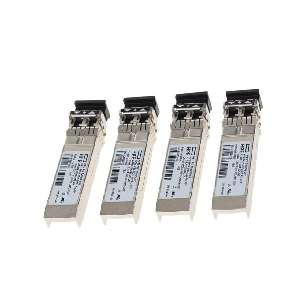 HPE MSA 16Gb Short-Wave Fibre Channel SFP+ Transceiver — 4-Pack (C8R24B)