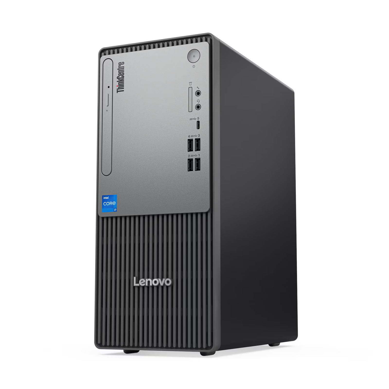 (12UD00C2GP)THINKCENTRE NEO 50t G5,TWR,i3-14100,8GB DDR5,512GB SSD M.2 2280 NVMe G4 QLC,ENGLISH KB,DOS,1YR CI